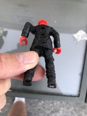 Fire Squad Fireman W/ Red Helmet Lot Loose 4″ Action Figure Chap Mei