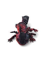 Lot 4 Articulated Axolotl Toy 6″ – 3D Printed Salamander Fidget Flex Desk Pet