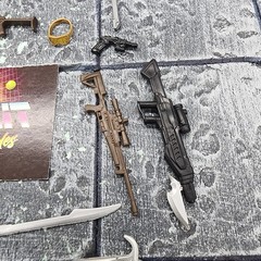 GI Joe ROC Desert Viper Sand Viper Komodo Dragon Kitbash Weapons Lot