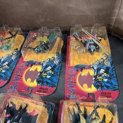 (6) SPECIAL LEGENDS OF BATMAN ACTION FIGURE COMPLETE SET SAMURAI RIDDLER ROBIN