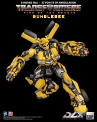 New In Stock Threezero DLX Transforms Rise of the Beasts Bumblebee Action Figure