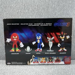 Sonic The Hedgehog 3 Movie Knuckles Shadow 2.5″ Mini Figure Collection Toy Set
