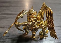 Bandai 1987 Saint Seiya Gold Saint Sagittarius Aiolos_Not Complete