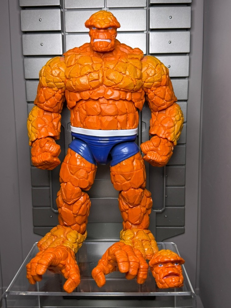 Marvel Legends 6″ Pulse Retro Fantastic Four The Thing COMPLETE LOOSE