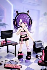 6Pcs Sookiva Lovely Professional Intern 16.5cm/6.5In Bjd Action Figures Gift