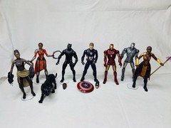 1/12 6″ Marvel Legends Movie MCU Iron Man Captain America Black Panther Figures