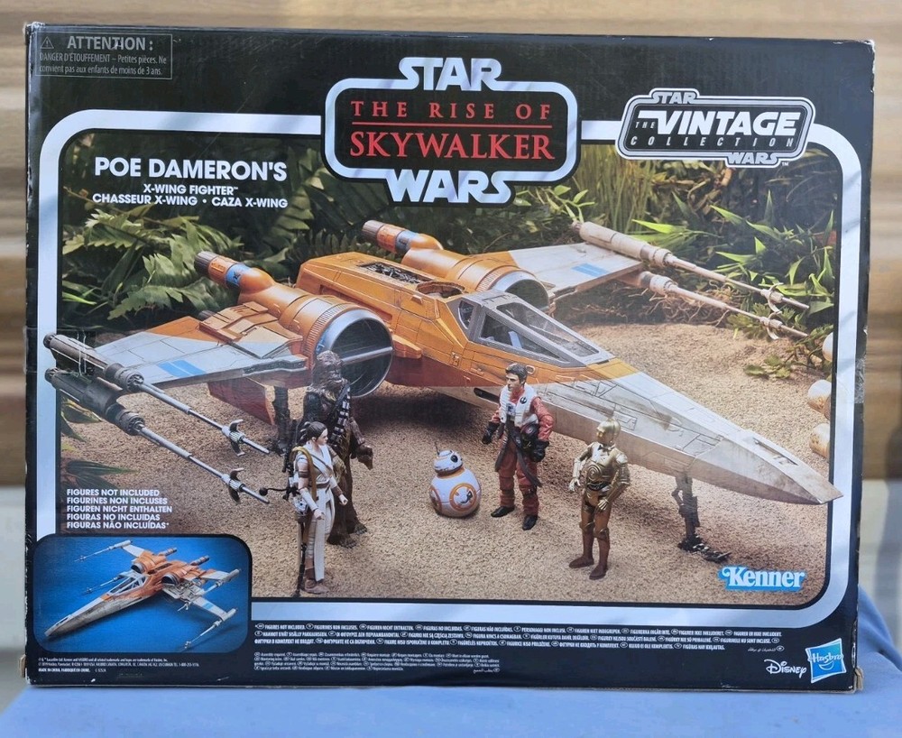 Star Wars The Vintage Collection Poe Dameron’s X-Wing Fighter TVC-Open Box