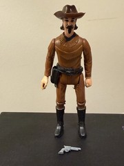 Vintage 1975 Excel Legends of the West Buffalo Bill Figure With Hat and Gun 4”
