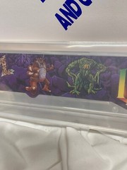 Vintage Hasbro 1986 INHUMANOIDS Shelf Talker Store Display STUNNING AFA 90+