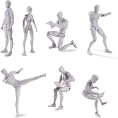 Movable Body Kun Chan Action Figure Drawing Mannequin Artist Sketch Model Gift