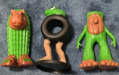 3pcs Italian Brainrot Toy Lot Cake Topper Figures Toy Figurines