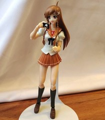 Figma 088 Culture Japan Mirai Suenaga Action Figure Incomplete