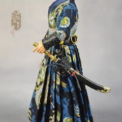 1/12 Scale Ming Dynasty Imperial Guard Feiyu Robe Model For 6 “Action Figure