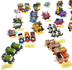 Thomas the Tank & Friends Minis Trains Engines Cars Huge Lot Of 84 *VGC*