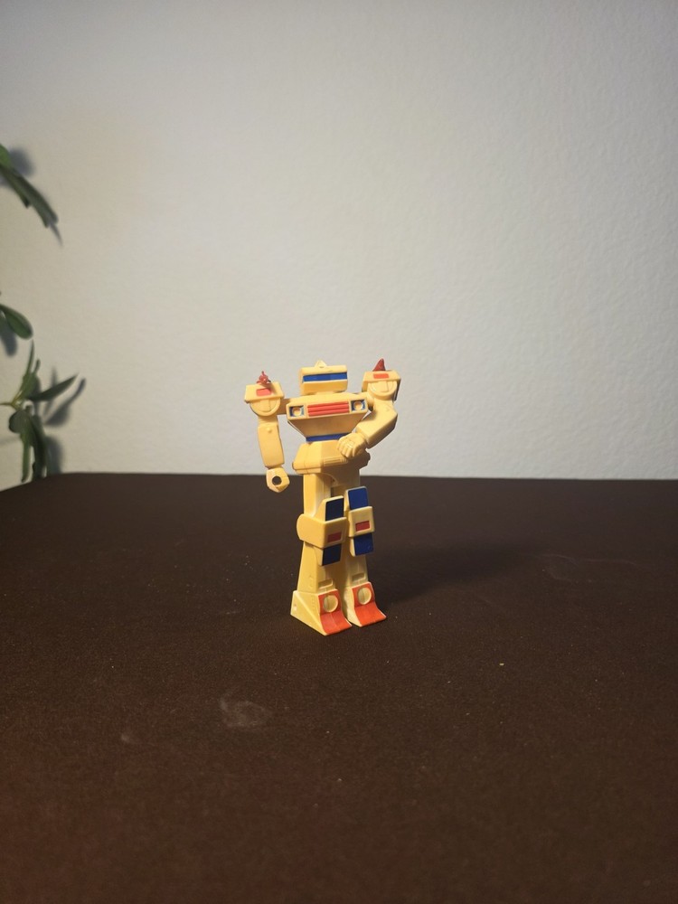 1980s Remco “Expaxion” action figure from the Robot Defenders collectible series
