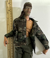 12 INCH ACTION FIGURES – LOT OF 1 – USED – UNKNOWN BRAND – PARTS ONLY