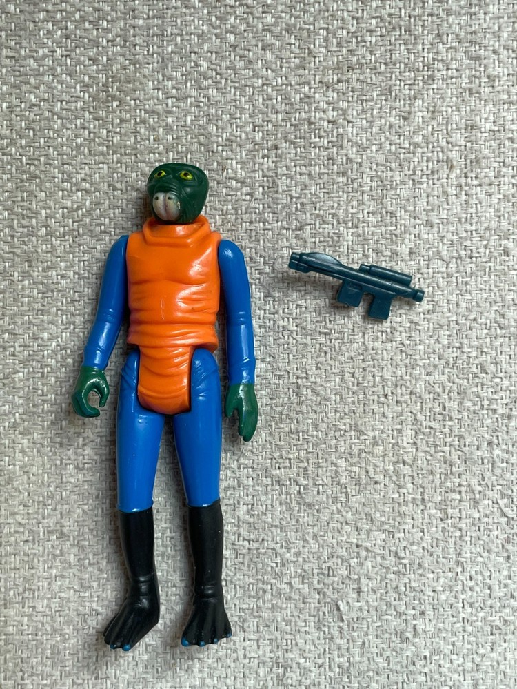 VINTAGE 1978 KENNER STAR WARS WALRUS MAN PONDA BABA COMPLETE ACTION FIGURE MINT