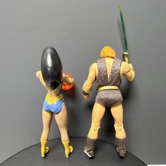 Toynami Thundarr the Barbarian & Ariel Loose Figure Lot Complete Sword Variant