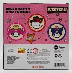 4x Hello Kitty Kuromi Western Blind Ball Figure New Official Exclusive Sealed