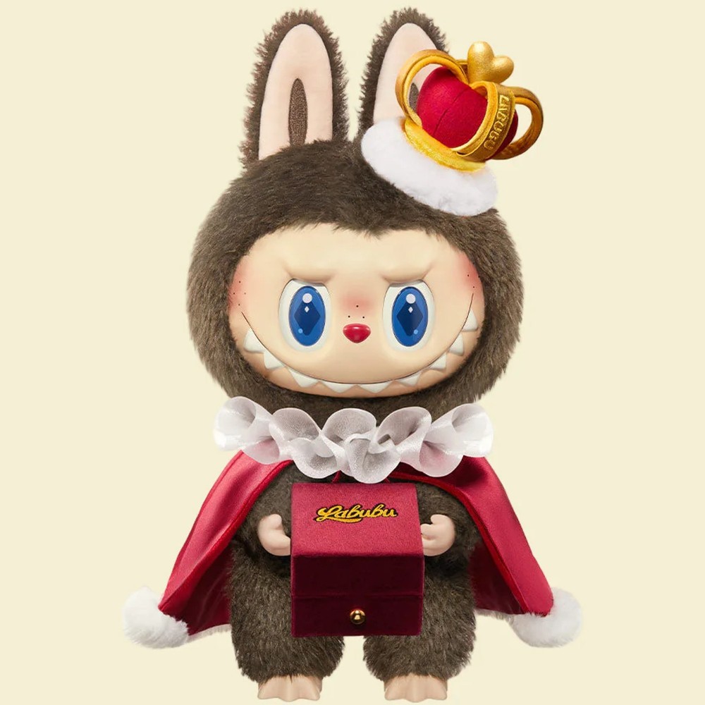 New Pop Mart Labubu The Monsters Let’s Checkmate King Large Vinyl Figure USA