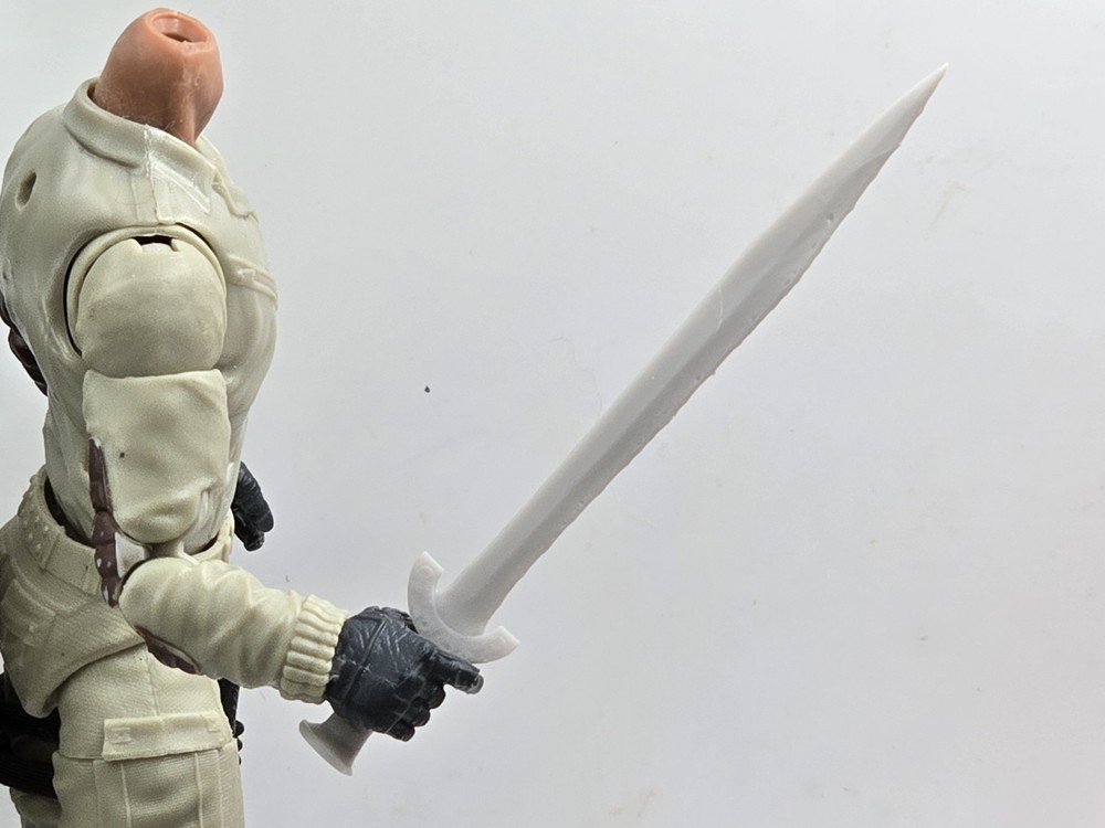 3d Print TITANS CLASH PERSCEUS HAMLIN SWORD 1:12 6″ Classified Legend