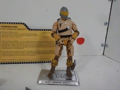 N A0108 GI Joe 2016 Sky Patrol Con Convention Exclusive Airwave w/ File Card