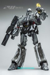 New Transformation Toy Mega Decepticon Mp36 Silver Animation Version Figure
