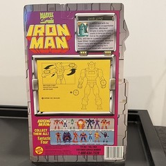 Toy Biz Marvel Iron Man Whirlwind Action Figure, Green/Silver, Ages 5+