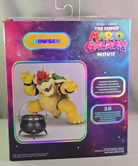 Super Mario Galaxy Movie Deluxe Bowser with Cauldron NEW 2026