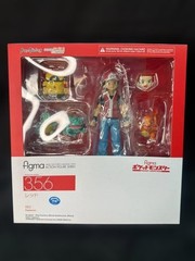 New figma 356 Pokemon Red Action Figure with Bulbasaur Squirtle Charmander Japan