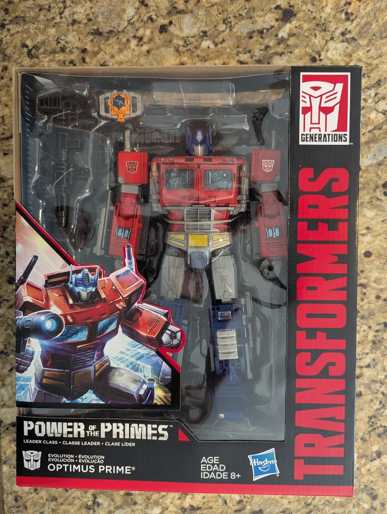 Hasbro Transformers Power of the Primes Optimus Prime Leader NEW MISB