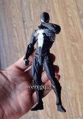 In US! MESS TOYS Symbiote Spider-Man Action Figure Model Joint Mobility Toy Gift