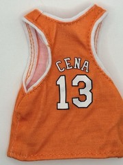WWE Elite Series – John Cena Orange Basketball Jersey Only Fodder 1/12 Scale