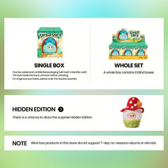 Giggle Monster Sprout Story Series Plush Blind Box Random Design Action Figures