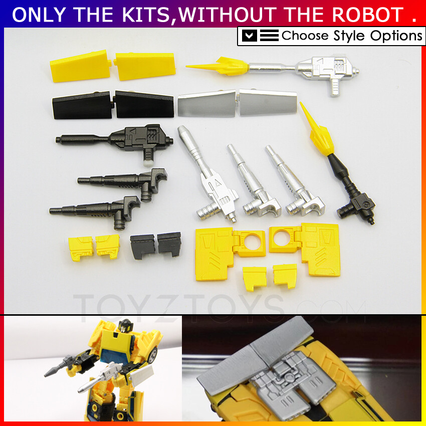 Spoilers Gun Filler Upgrade For Legacy Generations Selects 5 pack Sunstreaker