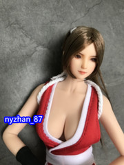 Obitsu 1/6 Female Game Girl Tongue Out Head Sculpt Fit 12” PH UD LD Figure Doll