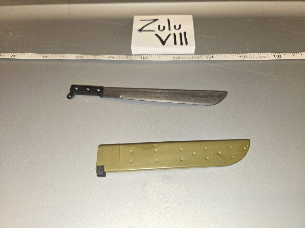 1/6 Scale Vietnam US Machete and Scabbard