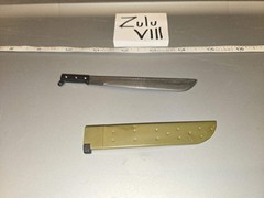 1/6 Scale Vietnam US Machete and Scabbard