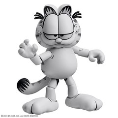Garfield Black and White Daily Comic Strip Action Figure – EE Exclusive