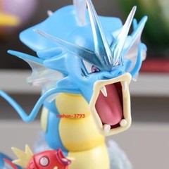 Red Gyarados Anger Anime Game Figure Statue Toy 20cm Box New Zction Gift Toy