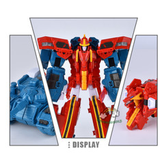 Tobot V Galaxy Detectives Invincible Transforming Combined Robot Figure Toy