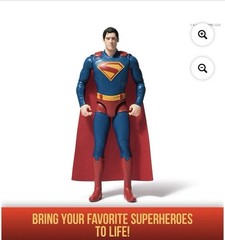 DC Comics SUPERMAN, 12-inch Superhero Action Figure, for Ages 4 and up