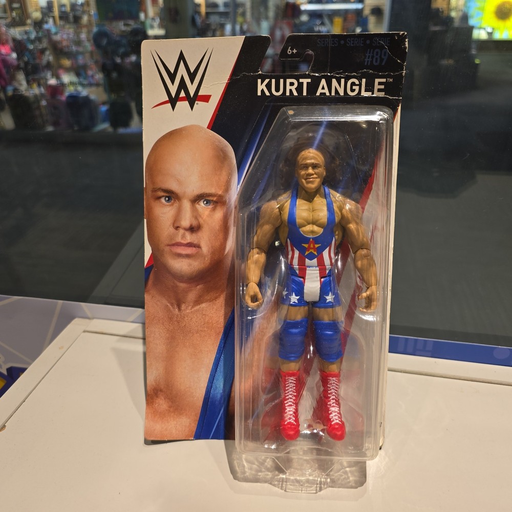 WWE Mattel Basic Series 89 Kurt Angle Wrestling TNA Raw Smackdown WCW ECW