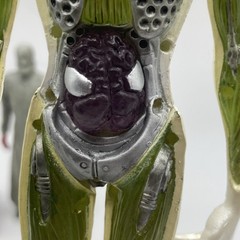 RARE Marilyn Manson Mecanical Animals Action Figure Omega 2 Heads Body Plates