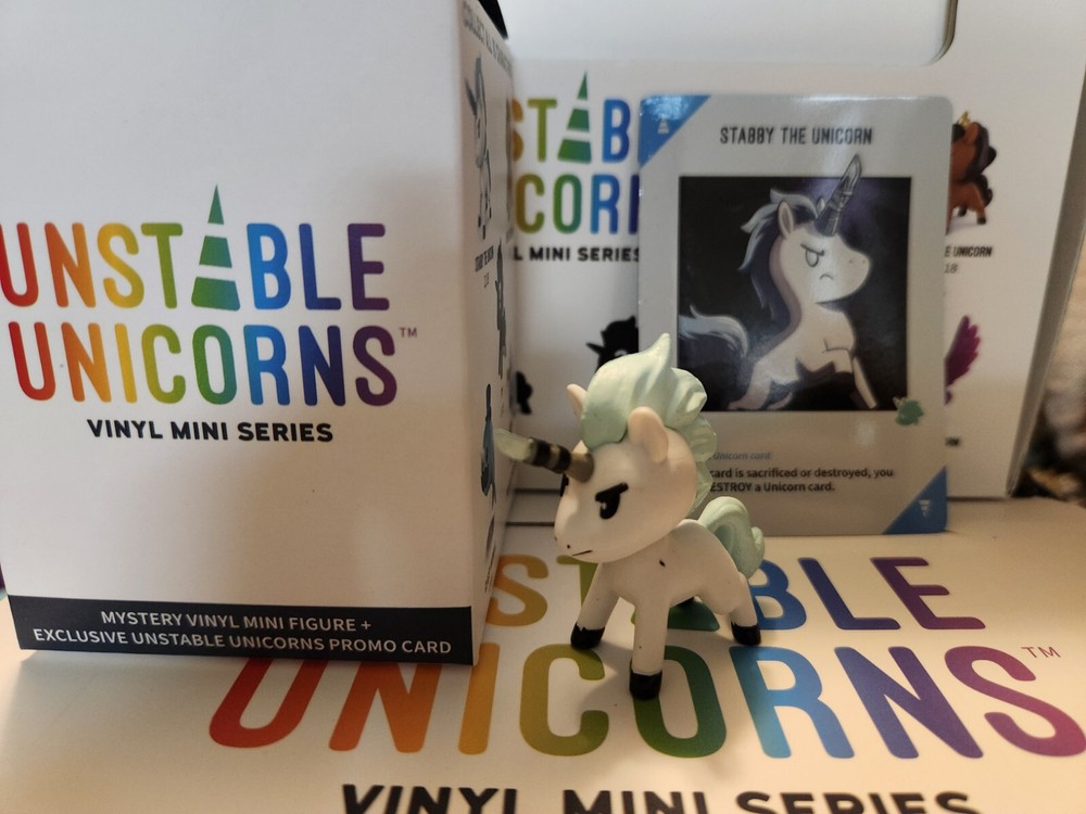 Unstable Unicorns Blind Box Vinyl Mini Figures w/ Promo Cards – Unstable Games