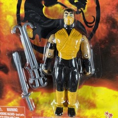 SCORPION MORTAL KOMBAT TRILOGY ACTION FIGURE TOY ISLAND VINTAGE NEW 1996 VIDEO