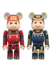 MEDICOM TOY BE@RBRICK Sengoku Busho 100% 2.8 in. Figure 6 bodies set from Japan