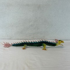 Vintage 1979 Imperial Dragon Sea Monster Figure Hong Kong 17″ Long