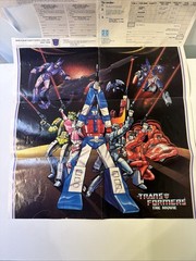 1986 Vintage Transformers The Movie G1 STARS Mailaway Poster Order Form