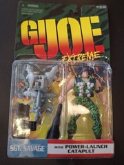 GI Joe Extreme 1995 Kenner Inferno Freight Sgt Savage Ballistic G.I. Joe Set 4